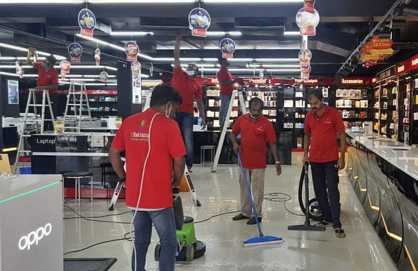 One End Solution cleaning work in Kochi
