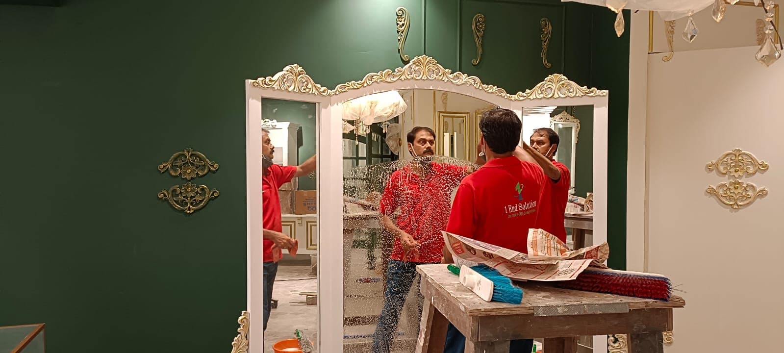 One End Solution cleaning work in Kochi