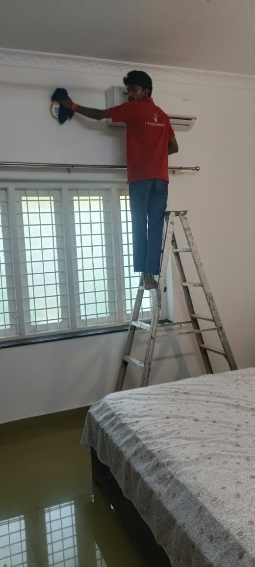 Residential cleaning work by One End Solution in Kerala